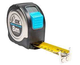 Ox Stainless Steel Tape Measure
